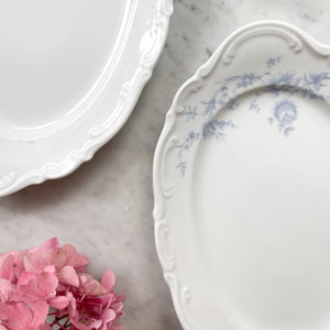 Vintage borden set van 2