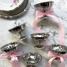 Afbeelding in Gallery-weergave laden, Set van 6 zilveren coupes
