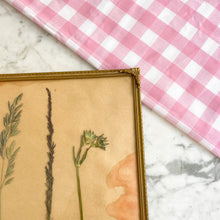 Afbeelding in Gallery-weergave laden, Goudkleurige vintage fotolijst met bolglas
